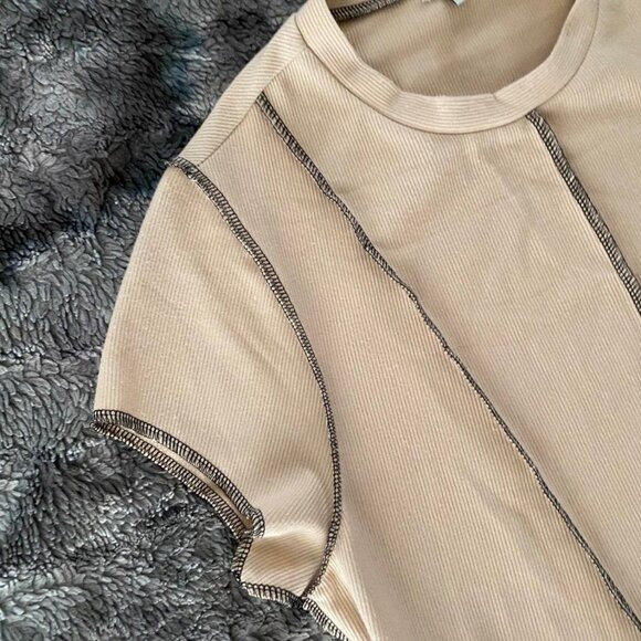 J for Justify Ribbed Knit Crop Top - Picture 7 of 9